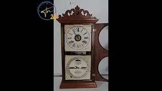 Antique 1866 Ithaca No. 10 Farmers Calendar Clock and How it Works
