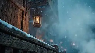 Acoustic Winter Lantern: One Hour Calm Noel Healing Ambience