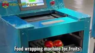 WIN WIN PACK Food Wrapping Machine | 15 Packs/Min for Fruits, Vegetables, Meat & Seafood