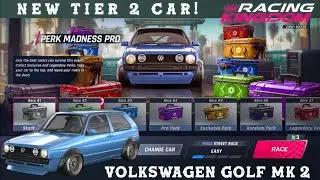 Racing Kingdom ( Early Access ) - Perk Madness PRO event with the new Volkswagen Golf MK 2