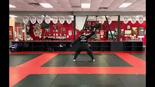 1st degree black belt form (2nd half)