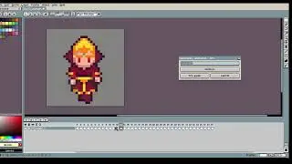 Creating pixel art characters with rotation and animations in one click