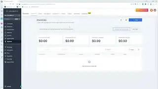 Setting up invoices/payments