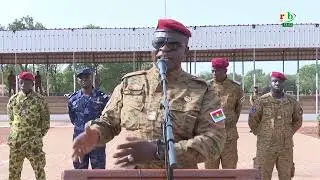 Rtb - Le Président du Faso rencontre les forces de défense et de la sécurité à Bobo Dioulasso