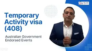 Temporary Activity Visa 408 - Australian Government Endorsed Events!