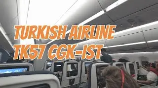 TURKISH AIRLINE | TK57 | CGK-IST | Economy Class