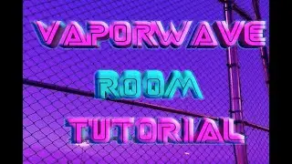 Учебное пособие по неоновой комнате в стиле Outrun/Vaporwave