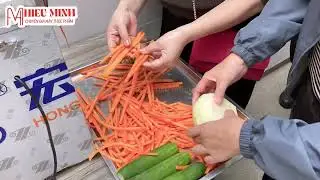 M&Aacute;Y TH&Aacute;I RAU CỦ I M&Aacute;Y ĐẨY CON CH&Igrave; SV90 V&Agrave; YC330   TH&Aacute;I C&Agrave; RỐT CỦ CẢI ĐỀU ĐẸP