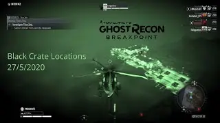 GHOST RECON BREAKPOINT Raid Black Crate Locations(27 May 2020)