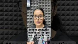 Mcc update | Once You Join MCC Round 3 &ndash; State Counselling Exit #neet   #mcc #mcccounselling