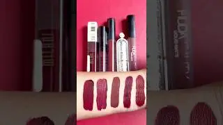 Maroon Lipsticks &hearts;️ | My Top 5 Favourite Series
