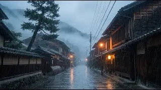 Rain Sounds For Sleeping 99% | Heavy Rain & Thunderstorm At Night Ambience For Deep Sleep 99%