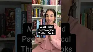 Psychological Thriller Books #booktube #thrillerbook #bookish #bookrecs