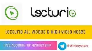 Lecturio all Videos and high yield Notes 2021 always Updated