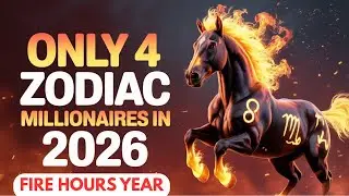 Only THESE 4 Zodiac Signs Get RICH in 2026 Fire Horse Year | Nostradamus