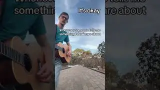 My song #AcousticVibes #SingerSongwriter #MusicIsLife #GuitarMagic #SoulfulSounds #UnpluggedSession