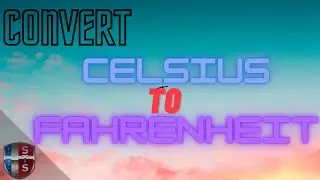 Convert from Celsius to Fahrenheit