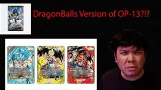 Dragonball Fusion world's op-13 + 41 Energy pack(01) opening