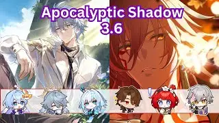末日幻影 Apocalyptic Shadow 3.6 被死龙策划教育的一天XD E0S1 白厄 Phainon  |  E0S0 万敌 Mydei-[Honkai Star Rail 星穹铁道］