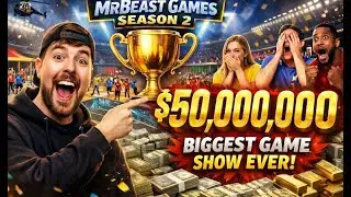 MrBeast Games, 2 сезон (приз 50 000 000 долларов) &ndash; крупнейшее игровое шоу на YouTube за всю исто...