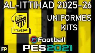 PES 2021 - Uniformes/kits Al-Ittihad (25-26) Xbox