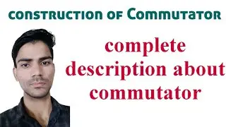 Construction of Commutator, Linear commutation /Straight line commutation