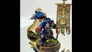 Space Marine Heroes of the First Chapter, Terminator Captain and Ancient #warhammer40k