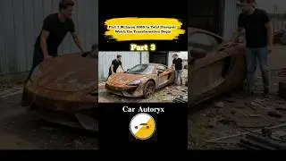 Part 3 McLaren 650S Restoration  Sanding Cleaning & Prep Work 🧽#short