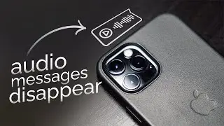 Why Do Audio Messages Disappear on iPhone? (explained)