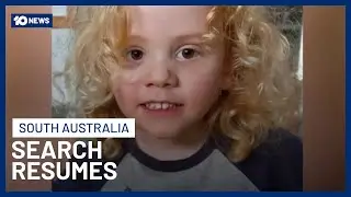 Search For Missing South Australian Boy, Gus Lamont, Resumes | 10 News