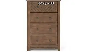 Is the Child Craft Atwood 4-Drawer Dresser Safe and Practical for Your Nursery? Review.