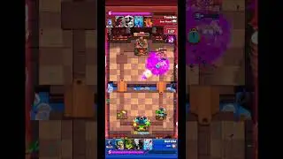 Toxic player defeated by clutch arrows #creatorclash #clashroyale #shortvideo #clashroyaleshorts