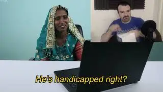 Real Indians React to 40 Year Old Manchild Eating 