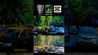 Green Lake ➕ Adjust | cinematic Colour grading #capcut #colorgrading #tutorial