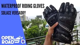 I Bought New Waterproof Riding Gloves For Monsoon | Solace VersaDry | Rain Ready Motorcycling Gear
