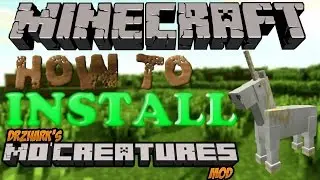 How To INSTALL Mo' Creatures For Minecraft 1.10.2+ (With Forge)