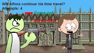 AlfonzFanGamer's Time Machine (English PS2 Bootleg) Continue & Game Over