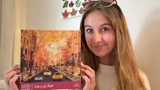 ASMR | work on a puzzle with me 🫶🏼💤