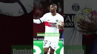 Ousmane Dembele man of the match Barcelona vs PSG | soccer news