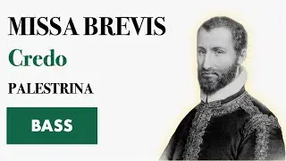 Bass - CREDO - Missa brevis (Palestrina)
