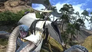 #FFXIV The Wreath of Snakes (Unreal) / Seiryu-UR MCH POV  feat. Balthier #FFXII