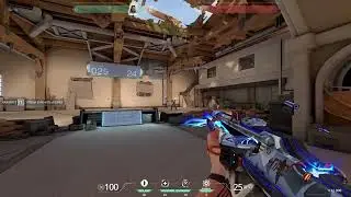 Valorant Shooting Range 50 bots + strafe in 48 seconds with crouch