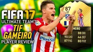 FIFA 17 TIF GAMEIRO (87) PLAYER REVIEW! FIFA 17 ULTIMATE TEAM!