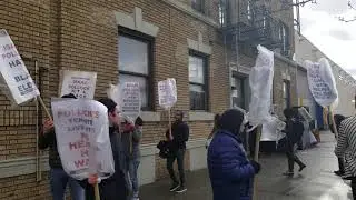 3/31/19 Community Action against Slumlord Isaac Pollack