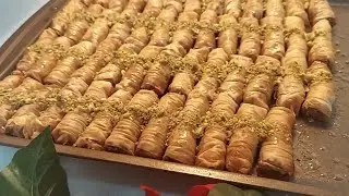  بقلاوة ملفوفة بأداة غير متوقعة سهلة في اللف⁉️baklava#