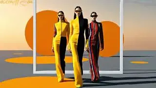 You&rsquo;ve Never Seen Clothes Dance Back | 4K #ArtMeetsFashion #FashionVisuals #GoldenAIEon