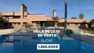VILLA de LUJO EN VENTA | ELCHE | 1.850.000&euro; | MARCELI COSTA BLANCA INMOBILIARIA