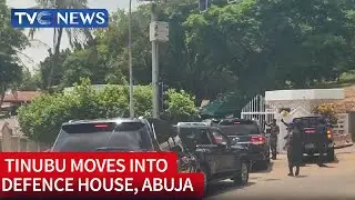 TRENDING| President - Elect Bola Tinubu Moves Into Defence House, Abuja