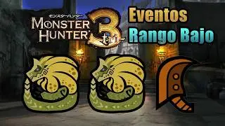 Monster Hunter Tri [ Wii ] - 2 Ludroth Real - Rango Bajo [ Eventos ⭐ ] - The Motley Mission