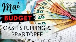 Mai BUDGET I Cash stuffing & Spart&ouml;pfe I Meine echten Einnahmen & Ausgaben